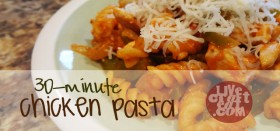 chicken pasta recipe feature image