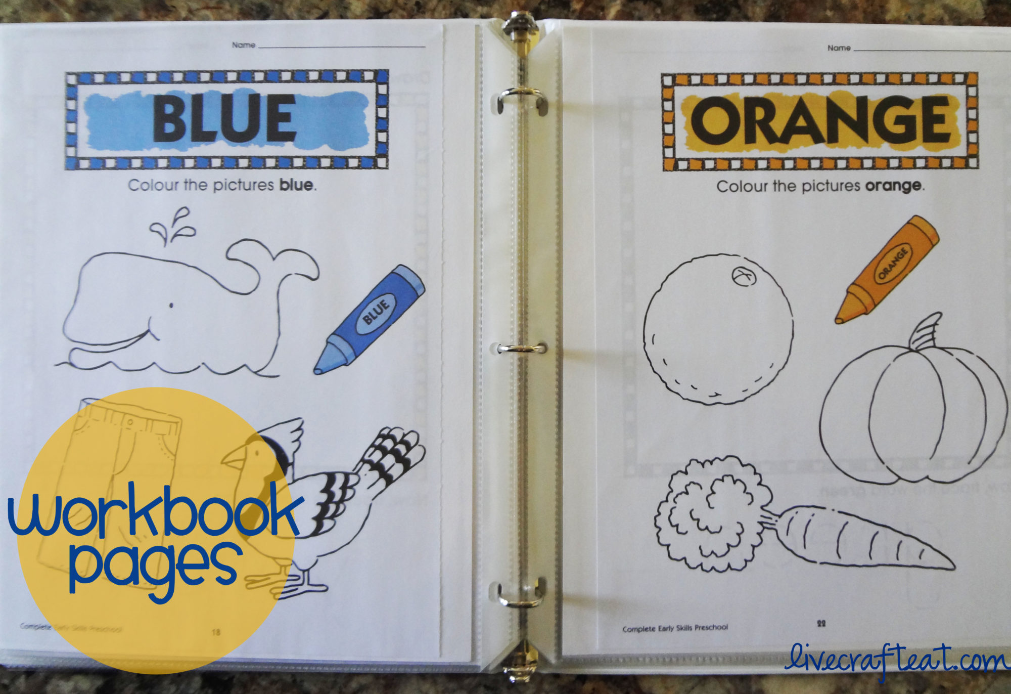 DIY Dry Erase Activity Book For Kids Live Craft Eat