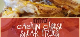 cajun cheese steak fries