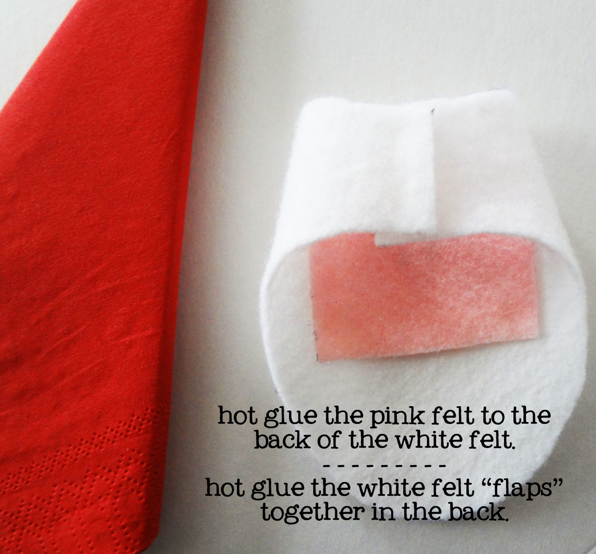 DIY Christmas Napkin Rings Free Santa Template Live Craft Eat