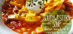 recipe for southwester soup using only canned food