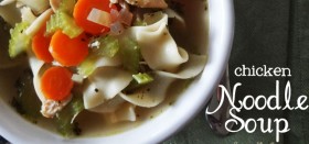 homemade chicken noodle soup