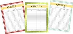 spring cleaning your pantry :: free printable pantry list