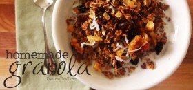 homemade granola