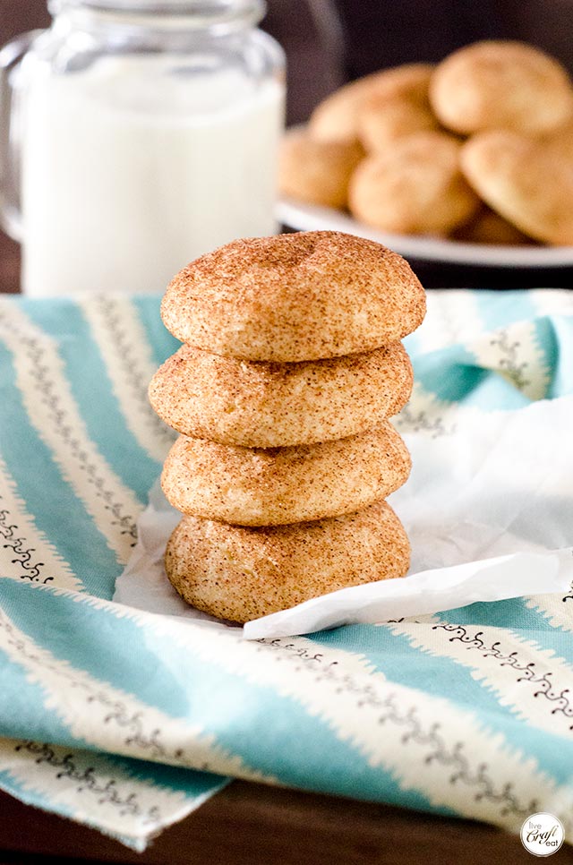 easy homemade snickerdoodles recipe