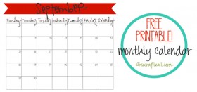 free calendar templates