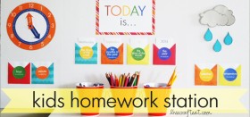 kids homework center