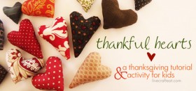 thankful hearts :: a thanksgiving tutorial & activity for kids