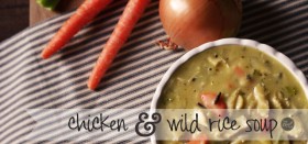 chicken & wild rice soup