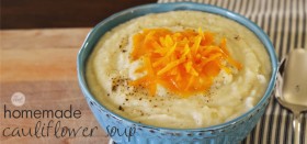 creamy cauliflower soup