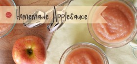 homemade applesauce recipe