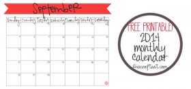 freebie calendars