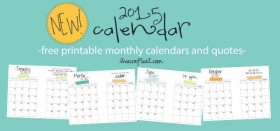 2015 calendar a5 feature