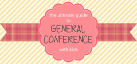 ideas for lds general conference activities with kids