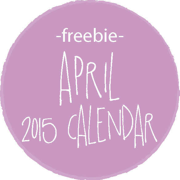 April 2015 Calendar - Free Printable | Live Craft Eat