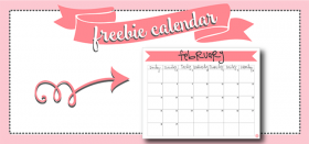 free printable monthly calendar :: february 2016