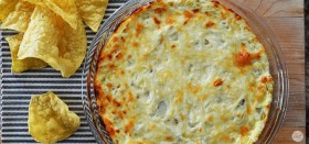 cheesy artichoke dip recipe