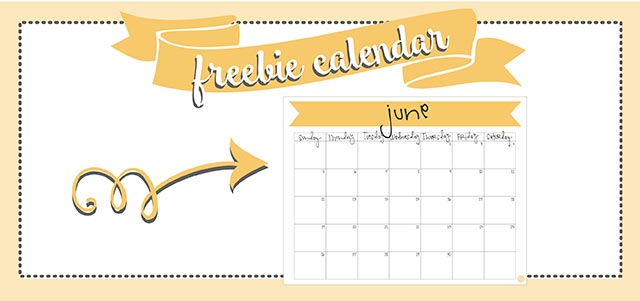 June 16 Calendar Free Printable Live Craft Eat June 16 Calendar Free Printable Live Craft Eat