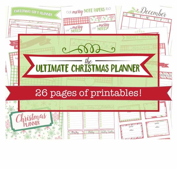 christmas planner premium