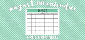 august 2017 calendar