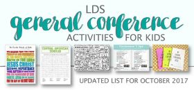 updated general conference activities for kids :: september/october 2017