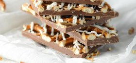 chocolate peanut butter pretzel bark