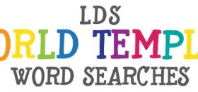 lds world temples word searches