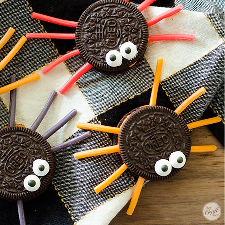 oreo spider cookies