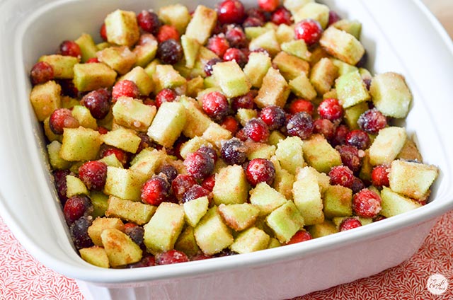 apple cranberry crisp recipe
