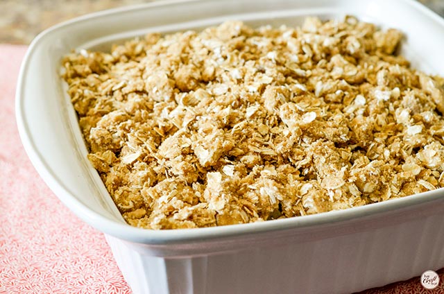 how to make cranberry apple crisp