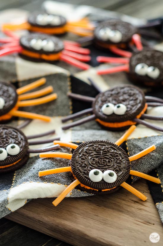 oreo spider cookies