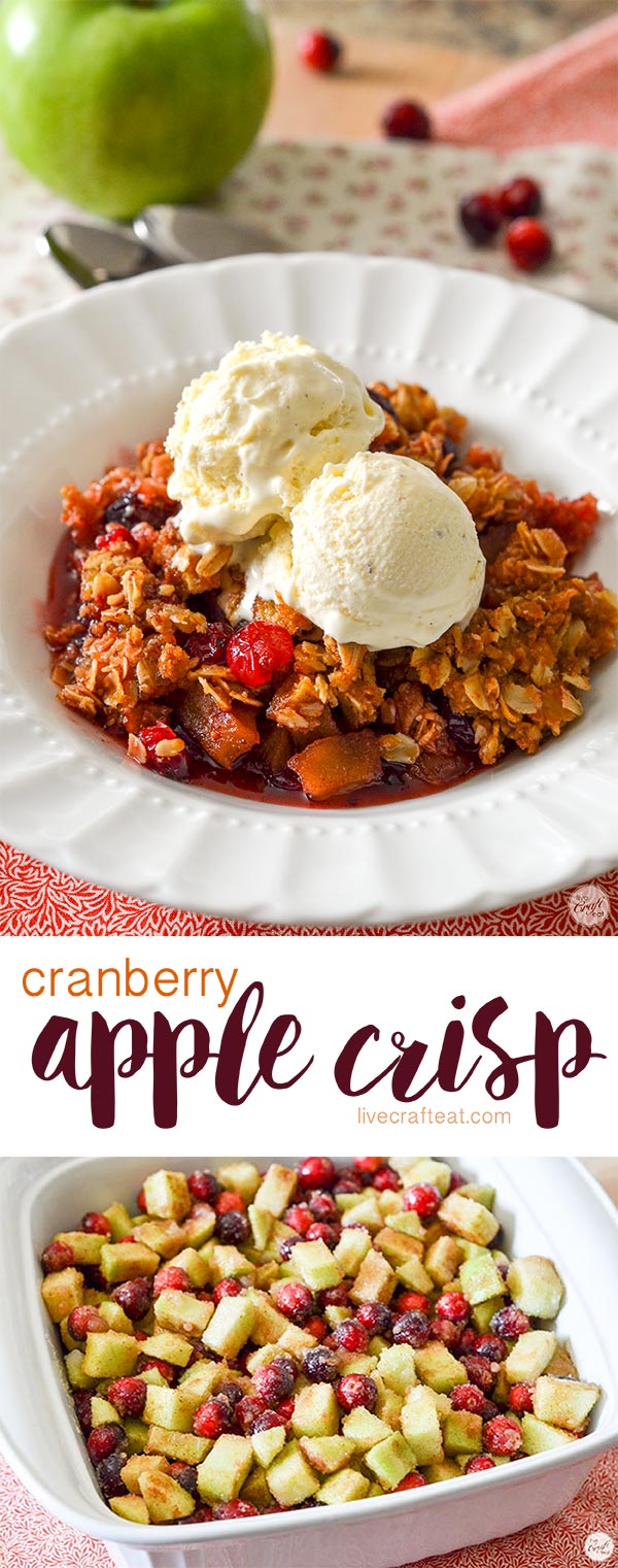 cranberry apple crisp recipe