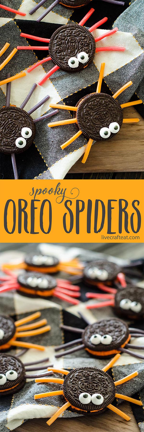 kid-friendly, adorable, and incredibly easy to make! oreo spider cookies are the perfect treat for halloween.