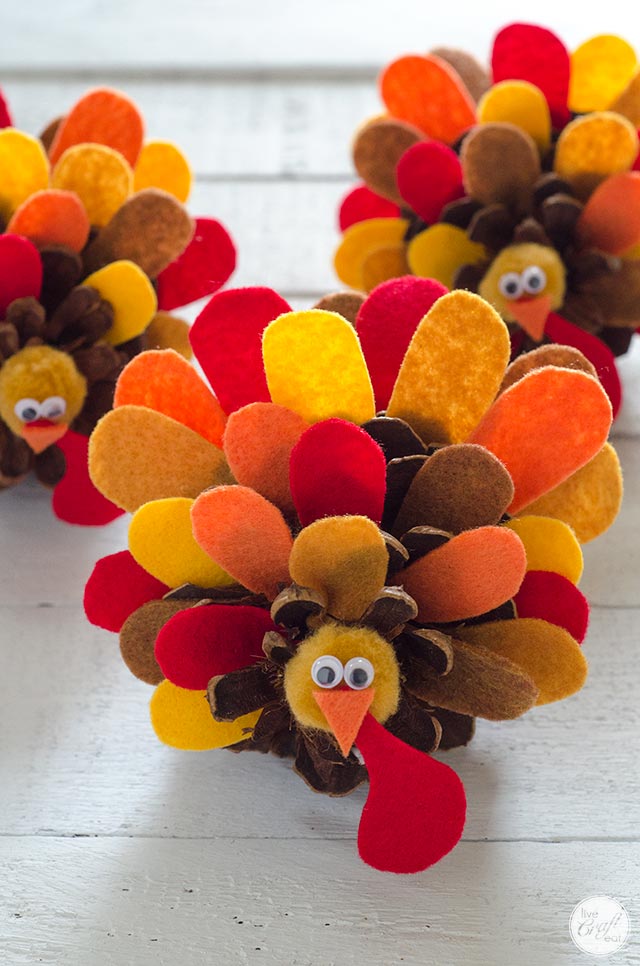 No Glue} Turkey Craft For Thanksgiving - No Time For Flash Cards