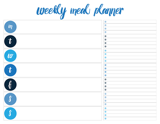 Weekly Dinner Planning Template from www.livecrafteat.com