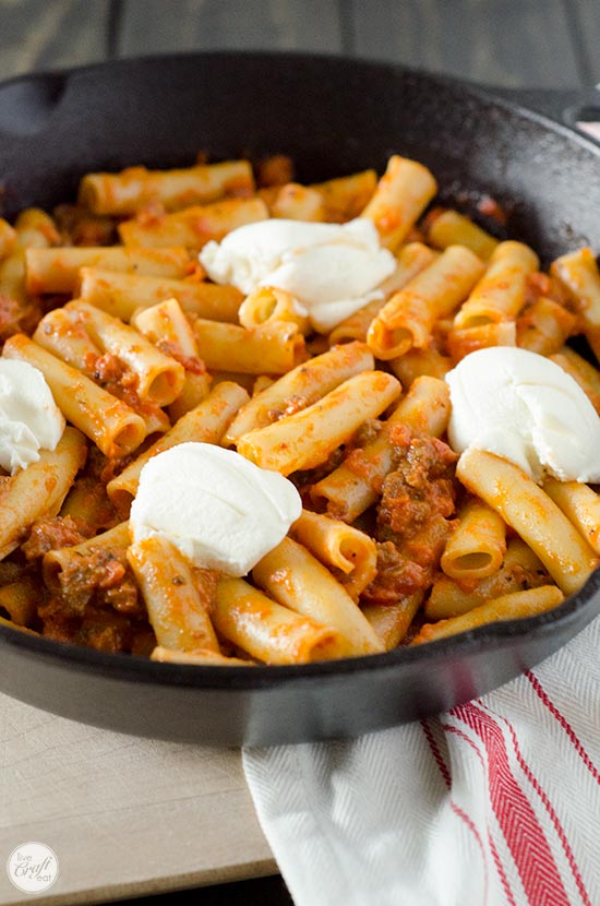 baked ziti with ricotta cheese