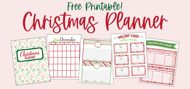 The Ultimate Christmas Planner - 26 FREE printable pages!