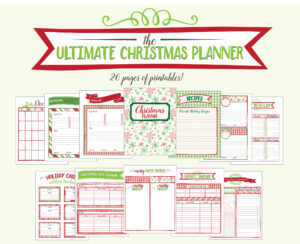 Free Printable Christmas Planner - 26 Pages! | Live Craft Eat