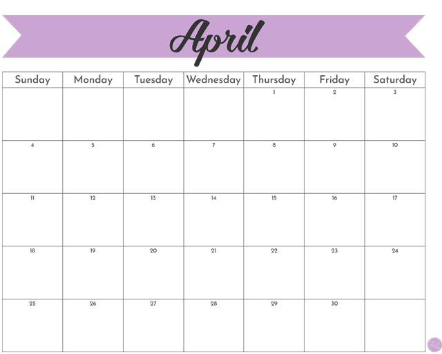 April 2021 Calendars Free Printables Live Craft Eat
