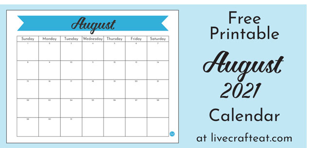 Get Printable Monthly Calendar General Blue Gif